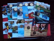 Komplet 24 blistrów z monetami 2zł z 2004r jak na foto