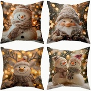 Świąteczne poszewki na poduszki 45x45cm Polecam Żywe kolory