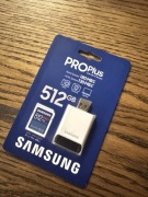 Karta pamięci SD PRO Plus MB-SD512SB/WW 512GB + czytnik