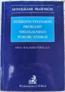 Interdyscyplinarne problemy nielegalnego poboru energii A. Walaszek-Pyzioł 