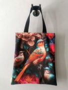 Torba zakupowa z suwakiem ptaszek 