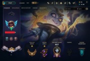 Konto LOL League of legends EUNE Silver 4 172 Postacie 142 Skiny 272 LVL