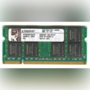 Kingstorne 4GB (2x2GB) 2Rx8 PC2-6400s 