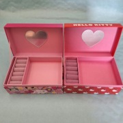 NOWY Zestaw 2 szkatułek Myszka Minnie i Hello Kitty | Na prezent