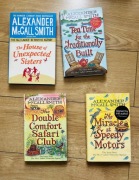 Alexander McCall Smith – 4x pierwsze wydania + podpis autora 