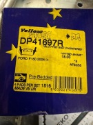 EBC Yellow Stuff DP41697R Ford F-150 tylne klocki 