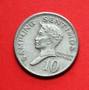 10  Sentimo  1974 r  -   Filipiny     