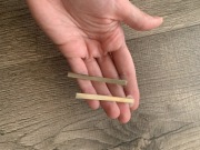 Kolczyki minimalistyczne rękodzieło minimalizm