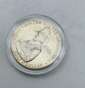 Moneta srebrna USA 1/2 dolara1920 piligrim unikat. Srebro ok. 12.50 g