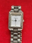 Yideli damski zegarek kwarcowy z kopertą i bransoletą w kolorze srebrnym