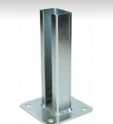 Podstawa słupka panelowego stopka 60X40 ocynk