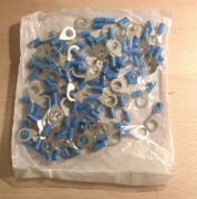 Końcówka oczkowa izolowana ERGOM KOI 2.5/8 100szt