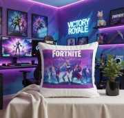 Fortnite gra prezent dla gracza dziecka  geeka nerda dla niego poduszka 