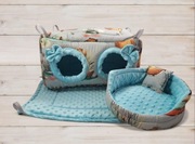 Komplet dla gryzonia świnki morskiej szynszyla 