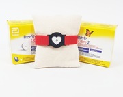 Opaska ochronna na sensor FreeStyle Libre 2 - Serduszko - WYSYŁKA24h