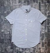 ABERCROMBIE&FITCH KOSZULA MĘSKA Z KRÓTKIM RĘKAWEM LOGO PREMIUM