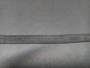 Guma odzieżowa tekstylna materiałowa dziana czarna 10mm/3m