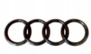 EMBLEMAT AUDI CZARNY KÓLKA 178x60 A1 A2 A3 A4 A6