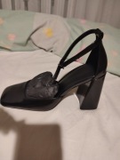 Mango  buty Marry Jane na obcasie r. 38