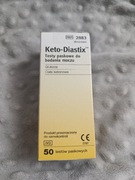 Keto-diastix testy paskowe do badania  moczu