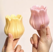 TULIPANY Zestaw 2 forem silikonowych 7.5*6.9 do Świec Wosku Mydła Odlewów 