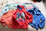 komplet 5 bluzek długi rękaw  r 110 dla dziecka