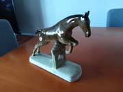 Figurka z porcelany  Chodzież PRL  koń 