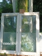 okno PCV z demontażu 