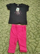 Komplet bluzka +spodenki rozm80