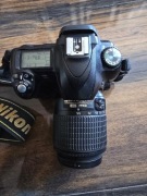 Zestaw Nikon D50+ obiektyw Nikon DX AF-S 55-200mm,2 baterie,ladowarka