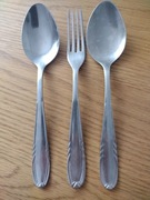 Sztućce Gerlach łyżki widelec 3 sztuki wzór kłos 