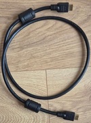 Kabel HDMI 1,0m z filtrem ferrytowym
