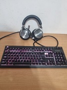 CORSAIR zestaw do grania klawiatura, słuchawki