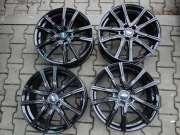 komplet 4 szt. felg AEZ Montreal Black 7x18" 5x110 jak nowe Okazja!