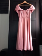 Sukienka pudrowy róż 36 wesele