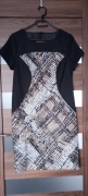 Sukienka elegancka M/L 38/40 wyszczuplajaca agb dress