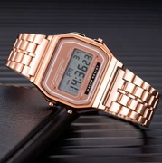 Cyfrowy zegarek sportowy LED 2025 – wodoodporny