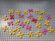 KLOCKI LEGO KWIATKI KWIATY CITY MIX ELEMENTY OD 1ZŁ LICYTACJA