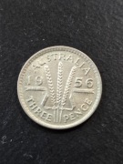 Australia 3 pensy 1956 rok - Ag