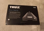 Stopy bagażnika Thule Evo Clamp 7105 + kit dopasowujący 5114 Audi A5