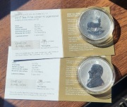 Krugerrand 2017 pierwszy rocznik +certyfikaty 1oz uncja srebro