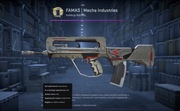 Skin CSGO mecha industries