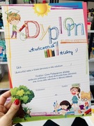 Dyplom ukończenia 1 klasy 