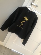 Piękna bluza xs ze złotym smokiem Armani Exchange 