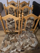 Krzesła drewniane 6 szt