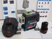 BOSCH GLL 3-80 CG laser niwelator Zielony aku 12v 