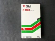 Kaseta Fuji E-180 - NOWA, ZAFOLIOWANA - VHS video