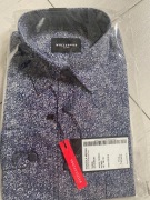 Koszula nowa Wólczanka granat/wzorki 188-194/40