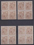 Fi 205 ** czwórki różne papiery, ładne stany