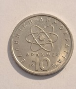 202. Moneta Grecja 10 drachm 1990 rok